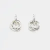 Boucles d'Oreilles Argentées Torsadées^Tally Weijl Outlet