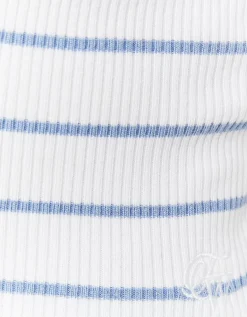 Cardigan Court Rayé Col Polo^Tally Weijl New