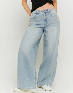 Jean Baggy Clair Taille Mi-Haute^Tally Weijl Fashion