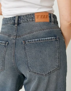 Jean Baggy Foncé Taille Mi-Haute^Tally Weijl Clearance