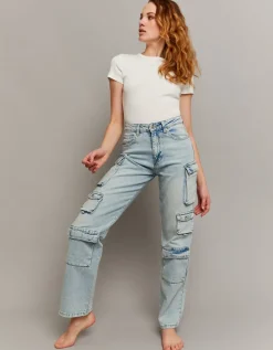 Jean Cargo Taille Mi-Haute^Tally Weijl Best