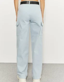 Pantalon Cargo Jambe Large à Ceinture^Tally Weijl Hot