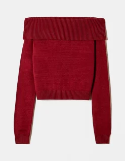 Pull Ajusté avec Encolure Épaules Dénudées^Tally Weijl New
