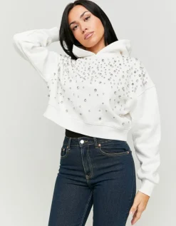 Sweat à Capuche avec Strass^Tally Weijl Hot