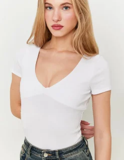 Top Basique avec Détail Noué^Tally Weijl Fashion