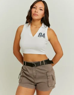 Top Imprimé Col V^Tally Weijl Discount