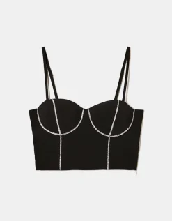 Top corset avec strass^Tally Weijl Fashion