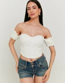 Top Corset avec Épaules Dénudées^Tally Weijl Hot