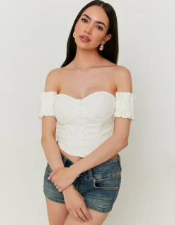 Top Corset avec Épaules Dénudées^Tally Weijl Hot
