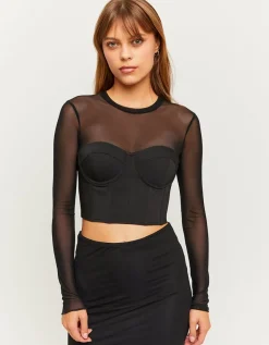 Top corset manche longue^Tally Weijl Sale