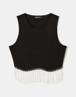 Top Court Avec Détails En Strass^Tally Weijl Online