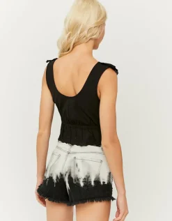 Top court brodé^Tally Weijl Fashion