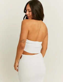 Top en Crochet Col Montant avec Chaîne^Tally Weijl Online