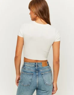 Top manches courtes en maille^Tally Weijl New