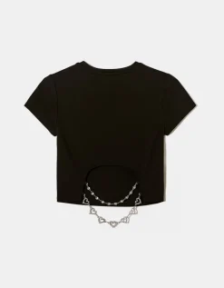 Top avec Chaine en Strass dans le dos^Tally Weijl Best