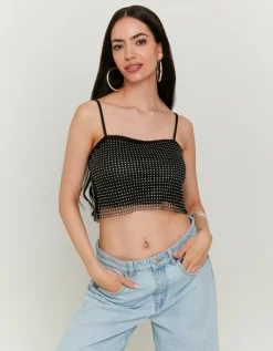 Top en Filet avec Strass^Tally Weijl Outlet
