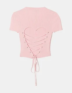 Top en Maille avec Découpe Cœur^Tally Weijl Sale
